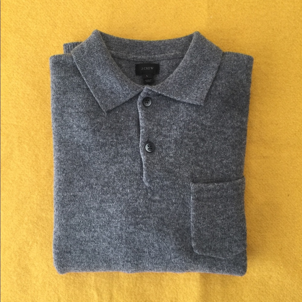 Rugged Merino Polo Sweater
